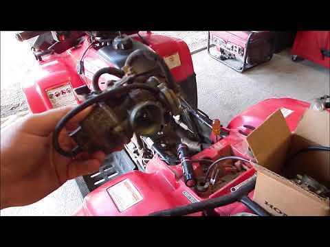 Honda Recon Carb Install