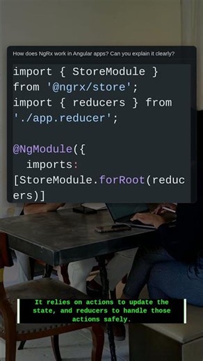 NgRx in Angular | Interview Question #Shorts #Csharp #Coding #Programming