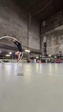 Visuelles Training | ich lerne die Backroll im Cyr Wheel