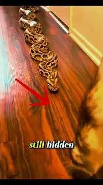 Why Pythons Are Nature's Perfect Hunters #snake #predator #wildlife