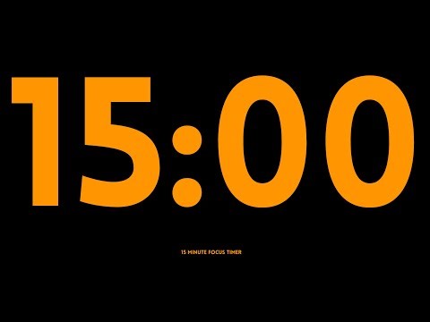15 minute timer