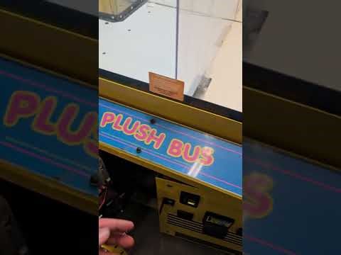 60" ICE Plush Bus Crane/Claw Machine Arcade Game