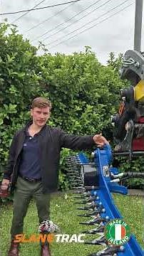 Slanetrac HC180 Centre Mount Hedge Cutter Walkaround