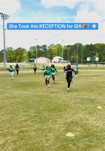 She took this Reception for SIX🏈🏃‍♀️💨 FULL GAME HIGHLIGHTS out NOW on YouTube (Girls Flag Football Alliance)🎥🔥 Follow us for G.F.F.A. Highlights, Updates, Schedules, Gameday Results, and More 📲‼️ #gffa #girlsflagfootballalliance #girlsflagfootball #flagfootball #sports