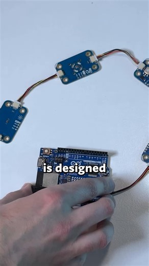 Arduino on Instagram: "Want a simple device that can show environmental conditions at a glance? This modular monitoring station uses an Arduino UNO R4 WiFi with some Modulino nodes to measure temperature, humidity, and light levels, and then display readings through lights and colors. 🌡️✨ 🌥️ Buy the bundle now and save 20% on the Arduino Store!"