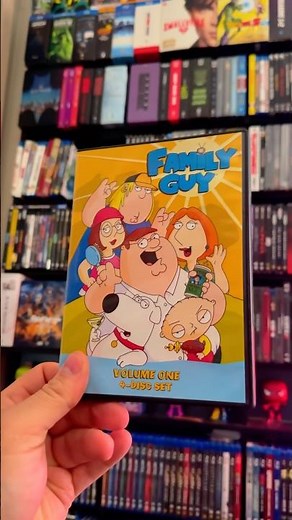 Been meaning to recollect these Family Guy DVDs and finally found the slim cases so save shelf space