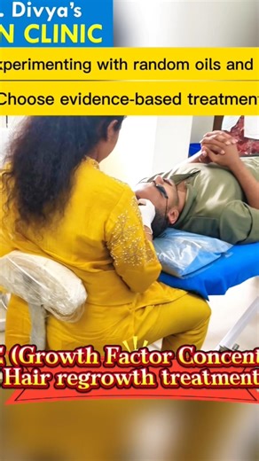 GFC Hair Treatment in Khammam | Best Hair Fall Treatment | Divya Skin Clinic