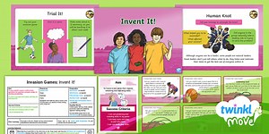 Year 6 Invasion Games Lesson 5 - Invent It!