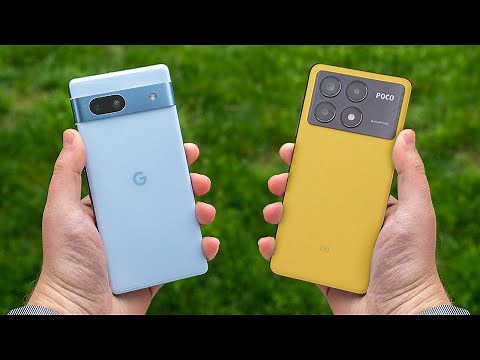 Google Pixel 7a Vs Poco X6 Pro