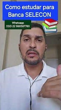 Como estudar para Banca SELECON 2025 | Banca SELECON 2025 | Professor Romilton Júnior #selecon