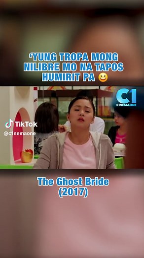 Aba mejo makapal naman pala mukha mo ano?😅 Watch 'The Ghost Bride' sa #CinemaOne ngayong January 27, 1PM! Available on Sky Cable Ch 56, Cignal Ch 45, GSat Ch 14, & other provincial cable operators. #fyp #foryou #tiktok #usethissound #filmclips #viral #pinoycomedy #comedy #ABSCBN #pinoydrama #oldfilms #romcom