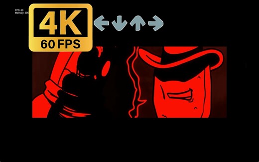 【4K | 光流补帧 |神曲警告！】24年FNF黑马不断！超级优质mod "TWIDDLEFINGER"全流程！（好结局）