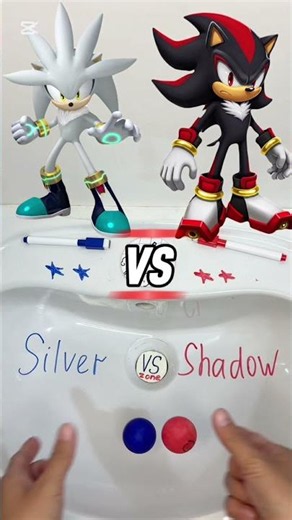 Silver VS Shadow🤔😱 Was it a fair game? #sonic #silver #shadow #vs #shorts