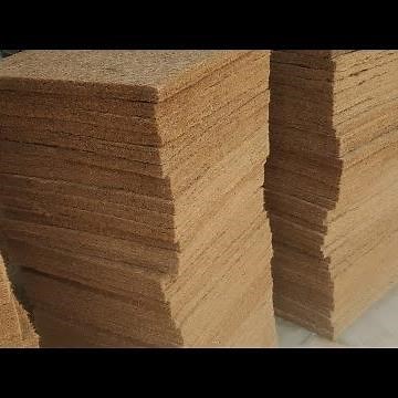 Manufacturing coir needle felt sheets, Scrubber, mulch mats, garden articles (Non woven coir sheets)