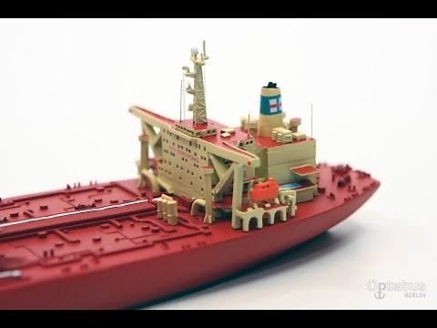 Optatus Berlin - production of the JAHRE VIKING 1250 scale model ship