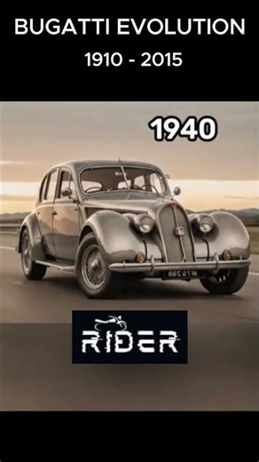 Bugatti Evolution 1910 - 2015