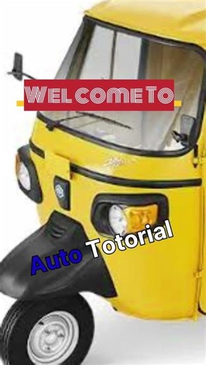 Welcome to auto tutorial#auto #driver