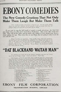 Dat Blackhand Waitah Man (1917) - Movie