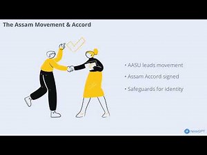 XII - Political Science - Assam Issue