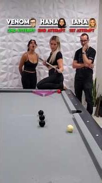 POOL BATTLE WITH @HanaXAlii & Iana 😍🎱❌✅
