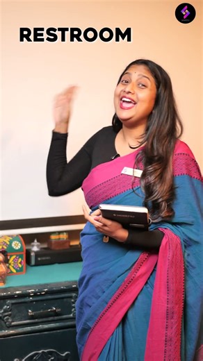 Cupboard? Restroom? Drawing Room? Teacher–Student Ki English Class 😳✨