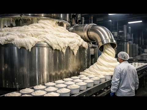 🍦 Inside the World’s Largest Ice Cream Factory – How Millions of Ice Creams Are Made Every Day!