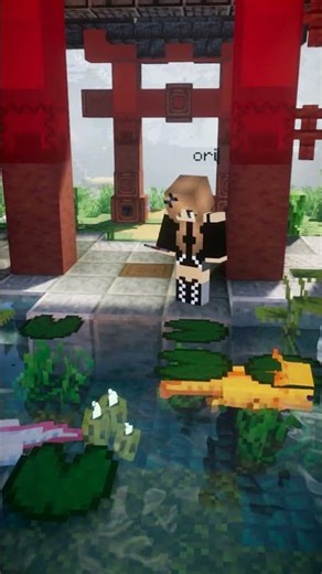 ✿ Aesthetic Minecraft Red Japanese Temple Build ✿ 🌿This Build Will Upgrade Your World Instantly