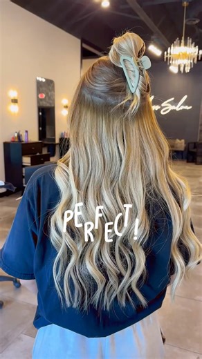 2.7K views | Do you know you have 30 minutes? ⏰ That’s all it took for our educator Monica to install a full Tape In Weft transformation. Lightweight, seamless, and made to move with you. Speed has never looked this good. #AQUAHairExtensions #TapeInWeft #MadeToMoveWithYou | Aqua Hair Extensions | Facebook