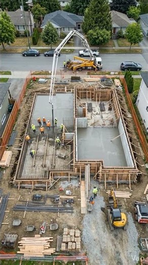Duplex House Construction Timelapse | AI Generated