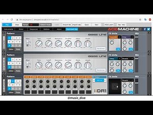 Acid Machine 2 jam #synthjam #jam #websynth