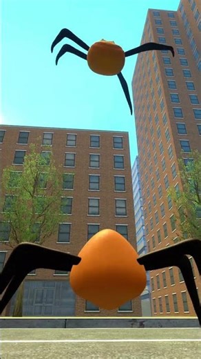 🕷️👥⚔️ POU SPIDERS TEAM VS HORROR POU IN GMOD CITY 😱