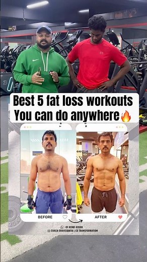 5 Best HIIT Step Exercises | Fat Burn Cardio Workout ✅ | Coach shafeeque #kuwait #fatloss #shorts