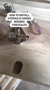 #installing #hinges #bisagra #concealed #hydraulic #inset #techniques #tips #for #solid #wood #cabinet #reels #fyp #trendingnow #viralnow #fypシviralシ2024 | Diclihon Wood Work