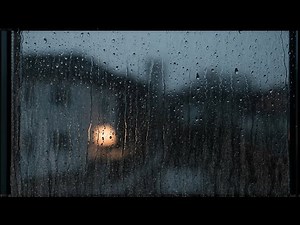ASMR Rain on Glass Window 🌧️ Deep Sleep Sounds for Anxiety Relief, Relaxation & Focus All Night