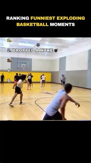 Ranking The Funniest Exploding Basketball Moments #funny