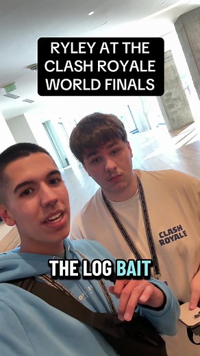Ryley at the Clash Royale World Finals Highlights