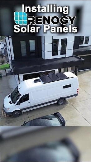 Installing Renogy Solar Panels on my Camper Van #Renogy