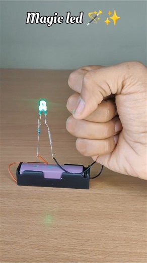 magic led science project 🤔#short #viral
