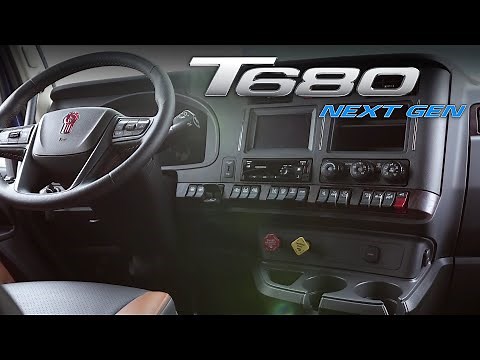 T680 Next Gen Kenworth Driver Academy – Interior