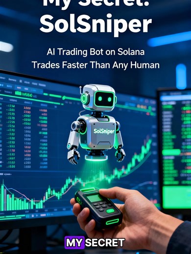 Don't let the next 100x meme coin leave you behind! 📉💨 Manual trading is too slow for the Solana ecosystem. Meet SolSniper, the AI-powered bot that scans, filters, and executes trades in milliseconds. It’s like having a Wall Street pro in your pocket 24/7. 🧠💻 Stop guessing and start automating your gains. Ready to get the edge? ⚡️ #CryptoTrading #SolSniper #MemeCoins #AITrading #CryptoBot