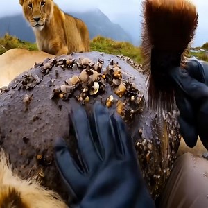 148K views · 3K reactions | Lion Cub Seeks Help for Injured Father | PTH Camera | Facebook