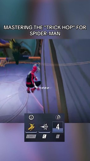 trick hop MIGHT be spider-man’s best bhop pull… #marvelrivals #marvelrivalsclips #spiderman #marvelrivalsgameplay #marvelrivalsgame