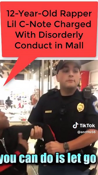 12-Year-Old Rapper Lil C-Note Charged With Disorderly Conduct in Mall