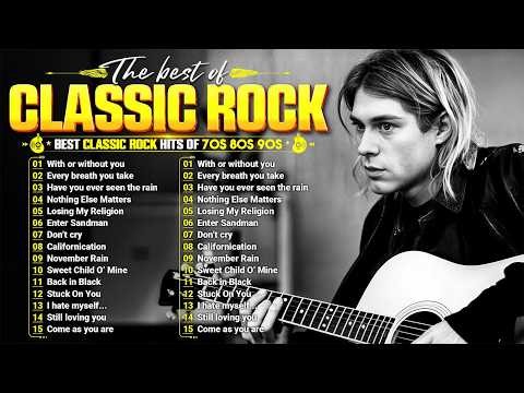 Best Of Classic Rock Songs Of All Time🔥ACDC,Bon Jovi,Metallica, Guns N'Roses, U2⚡ Classic Rock Songs