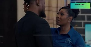 La suite ici 👉🏽 https://cine.afroblacktv.org/tes-yeux-sur-moi Au début elle n’aimait pas son garde du corps, mais après l’avoir sauvé la vie elle fini par tomber sous son charme musclé 😱🤧🤧😂 | Cine Afrik