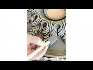 How I make our custom ceiling medallion