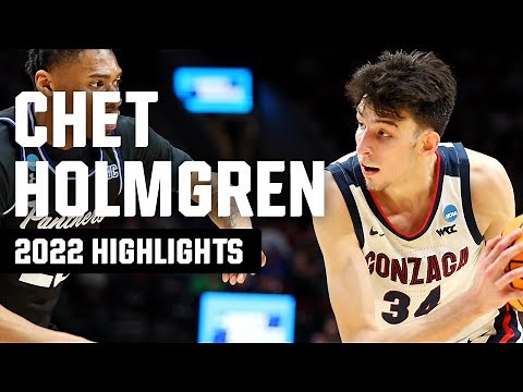 Chet Holmgren 2022 NCAA tournament highlights