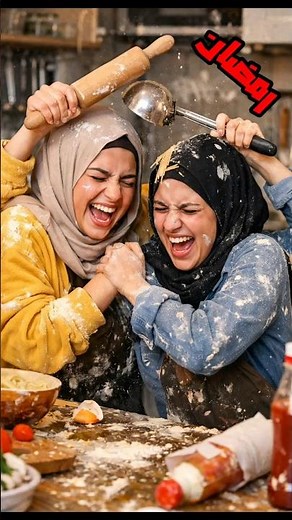 انا واختي قريبا في رمضان هههههههه