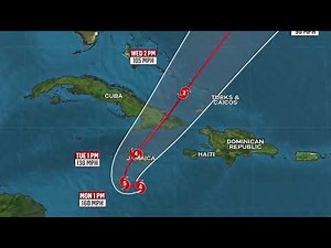 Tracking Hurricane Melissa 10/26/25
