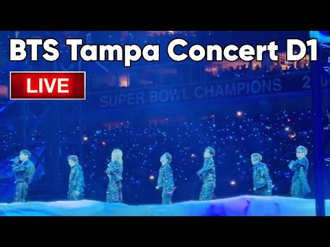 🔴 BTS TAMPA FULL CONCERT DAY 1 FANCAM | BTS WORLD TOUR ARIRANG TAMPA DAY 1 #bts #btsarmy #btsconcert